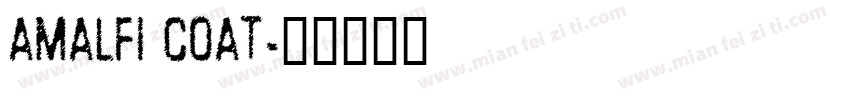 amalfi coat字体转换